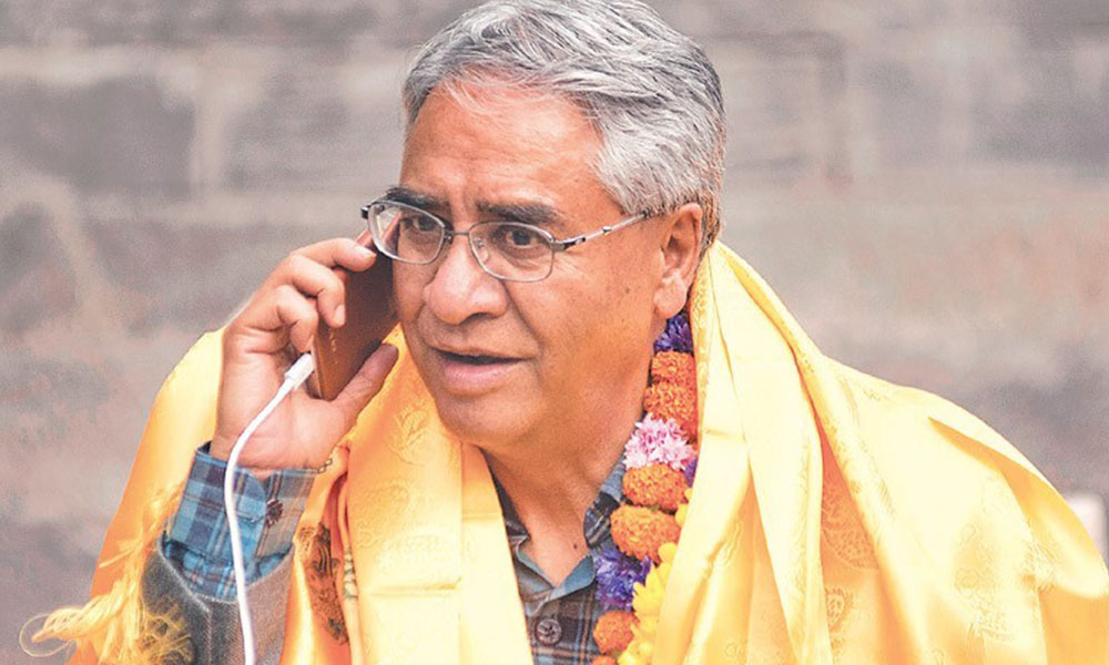 शेर बहादुर देउवा तेस्रो पटक प्रधानमन्त्री बन्ने तरखरमा