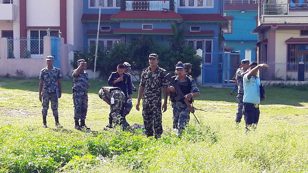 सेना द्वारा कोसी हाइवेमा भेटिएको शंकास्पद वस्तु निस्कृय
