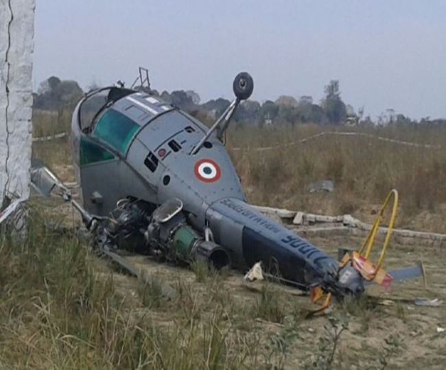 भारतीय सेनाका हेलिकोप्टर दुर्घटना, पाँच सैनिकको मृत्यु