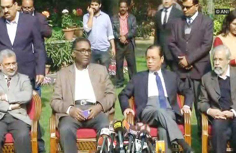 भारतमा प्रधानन्यायाधीशविरुद्ध चार न्यायाधीशको पत्रकार सम्मेलन