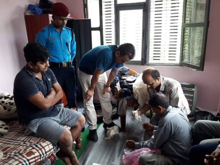 गुल्मीमा एक लाख घुस सहित शव–इञ्जिनियर रंङ्गेहात पक्राउ