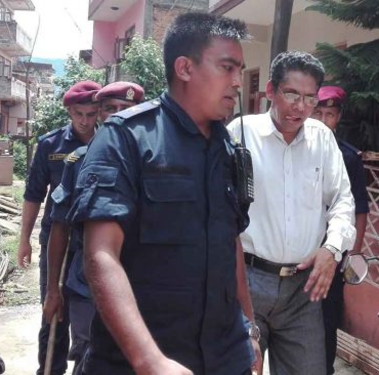 नुवाकोटमा नेकपा प्रवक्ता प्रकाण्डलाई तीन दिन थुनामा राख्न म्याद थप