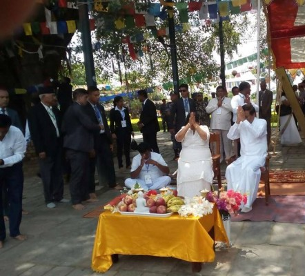 श्रीलंकाका राष्ट्रपति लुम्बिनी आउनुपुर्व दुईजना हतियारसहित पक्राउ