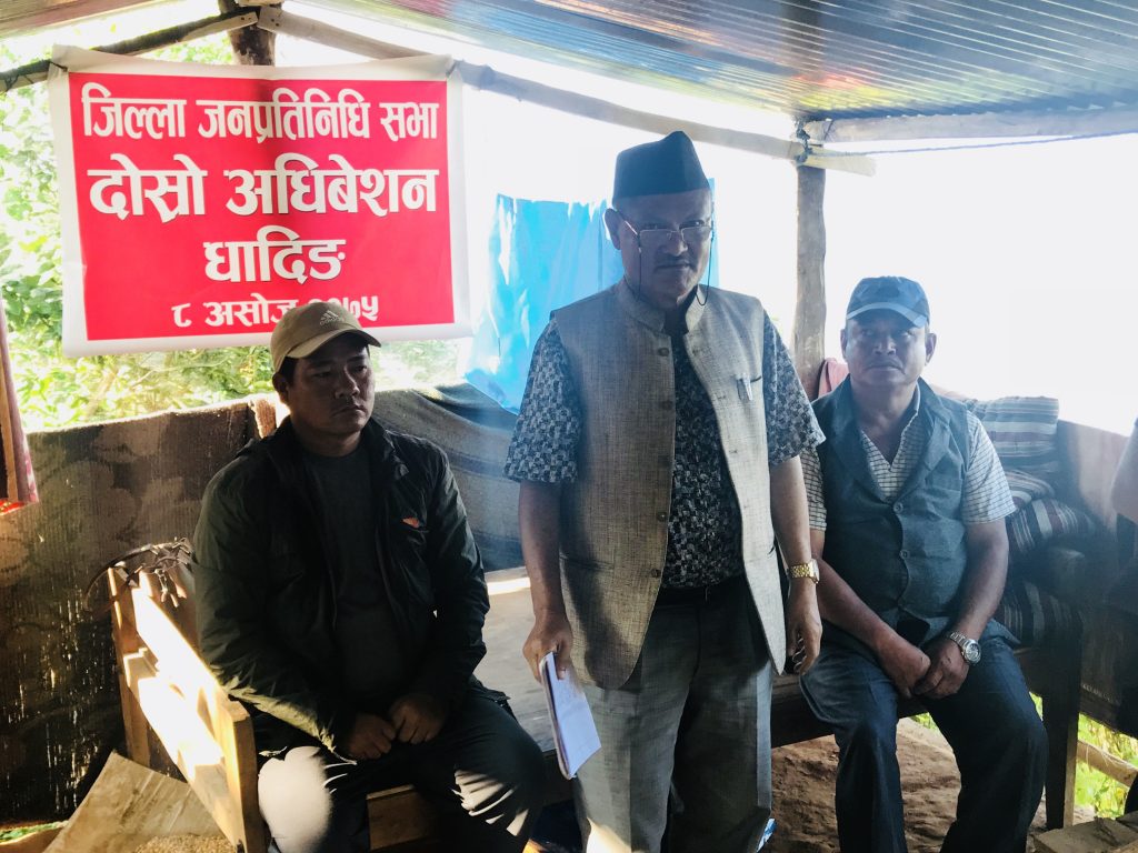 जनपरिषद् धादिङद्वारा आधा राजस्व जनसत्तालाई बुझाउन माग