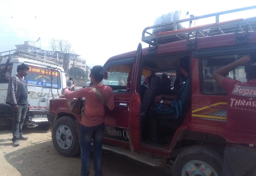 सुमो व्यवसायीले यात्रु ठग्दा रमिते बन्यो प्रहरी