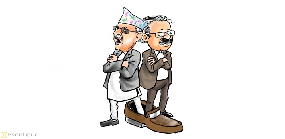 नेकपाको एकता प्रक्रियामा भद्रगोल : निकासको सूत्र निकाल्नै सकस – माधव बस्नेत