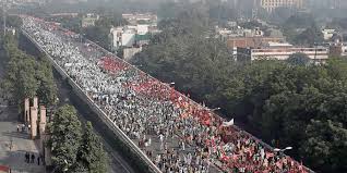 ‘दिल्ली चलो’ नारासहित भारतीय किसान आन्दोलित ,ऋण तिर्न नसकेर आत्महत्या गर्ने किसानको संख्या डरलाग्दो