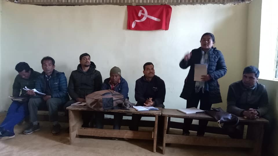 रामेछापमा दुई हप्तामा ने.क.पा. को २५ वटा इकाई कमिटि निर्माण