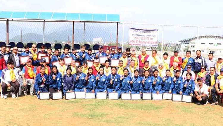 स्वर्ण पदक दिलाउने खेलाडीलाई पोखरामा सम्मान