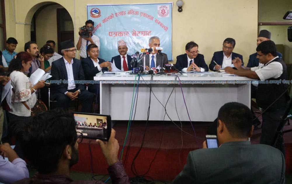 एसईई परीक्षाको नतिजा प्रकाशित