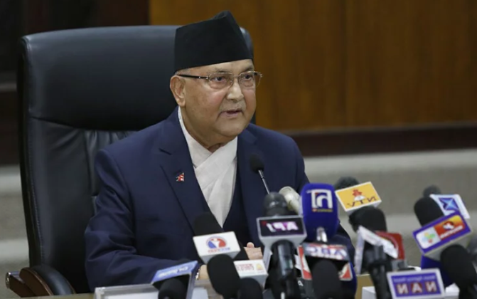 गणतन्त्रबिरुद्ध अलोकतान्त्रिक शक्तिहरुको मोर्चाबन्दी भएको प्रम ओलीको खुलासा