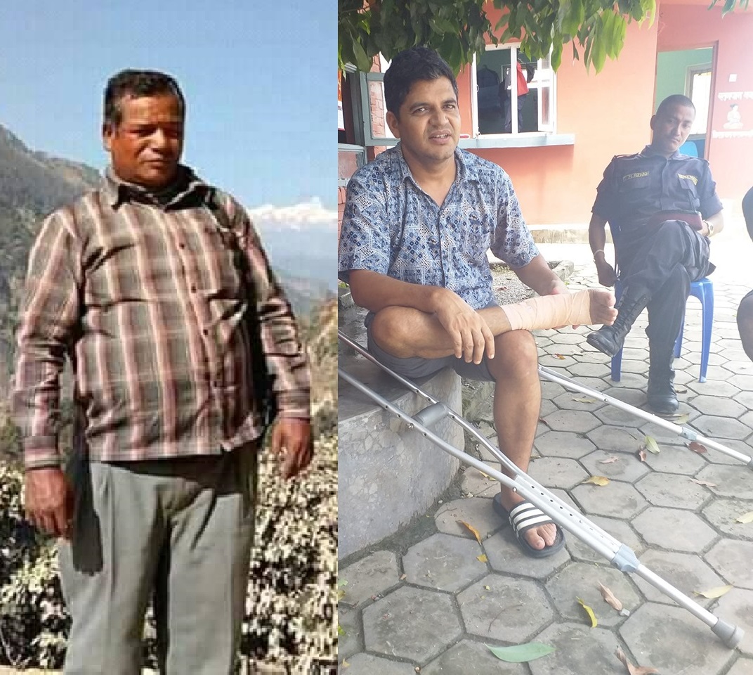 ने.क.पा. गोर्खा जिल्ला इन्चार्ज र सेक्रेटरी जिल्ला प्रशासन कार्यालय तनहुँ परिसरबाटै फेरी गिरफ्तार