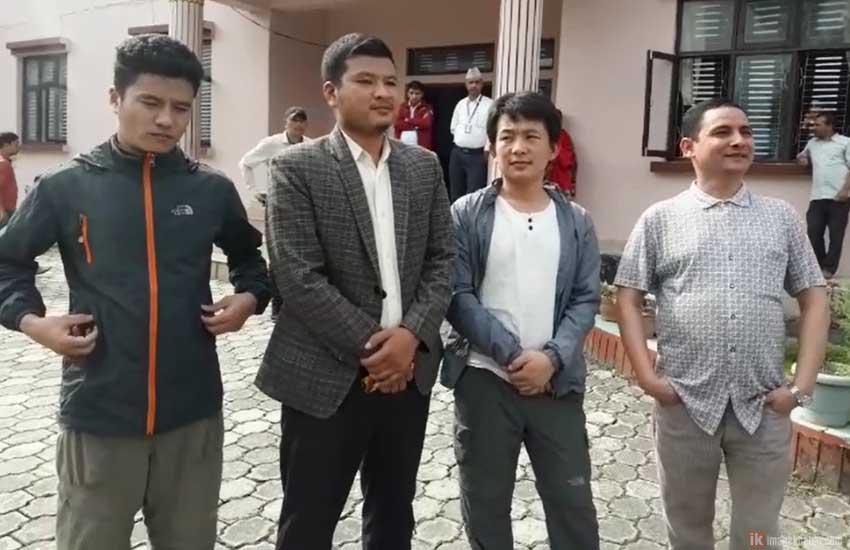 ने.क.पा. कास्कीका तात्कालीन जिल्ला सेक्रेटरीसहित चार जना फेरी अदालत परिसरबाट  गिरफ्तार