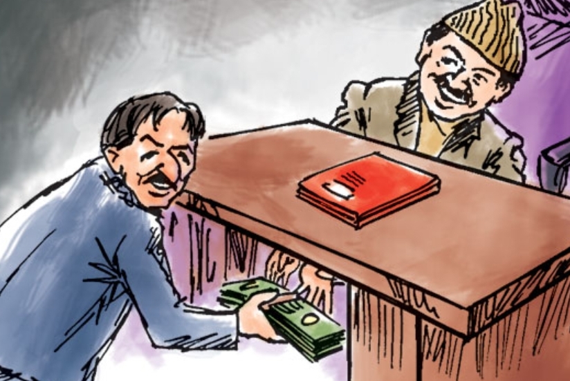 तारेखमा छुटाउन रकम ‘वार्गेनिङ्ग” गरेको आरोपमा सर्बोच्च अदालतका नासु खड्का पक्राउ