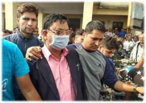 बलात्कारको आरोप लागेका सत्तारुढ नेकपाको बिद्यार्थी संगठनका केन्द्रिय सदस्य राई जेल चलान