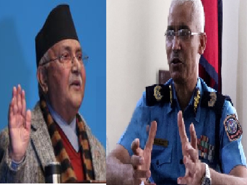 अन्तत: २७ औं आईजीपीमा ज्ञवाली, डिआईजी ज्ञवालीलाई सिफारिश गर्न प्रम ओलीको निर्देशन