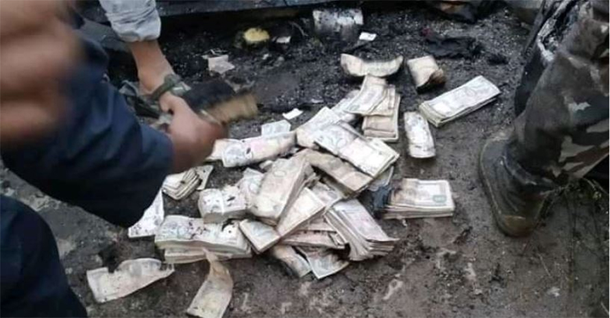 कन्काई नदीको तटबाट पानी र रेडबुलका बोतलहरु संकलन गर्ने राईको घरमा आगलागी, २४ लाख नगद जलेर नष्ट