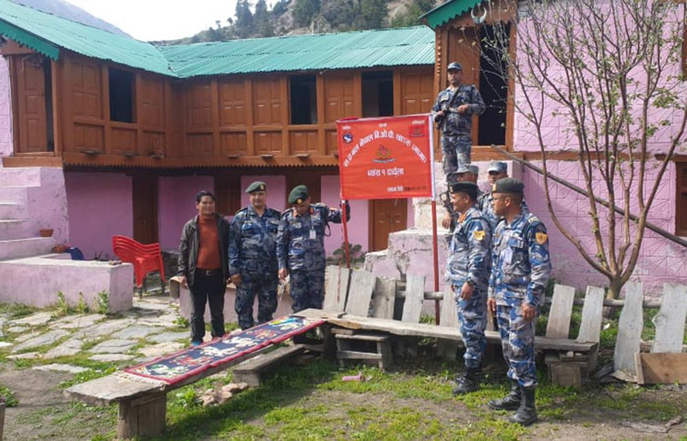भारतद्वारा अतिक्रमित नेपालीभुमी कालापानीभन्दा १२ किमी वर सशस्त्रको बीओपी स्थापना