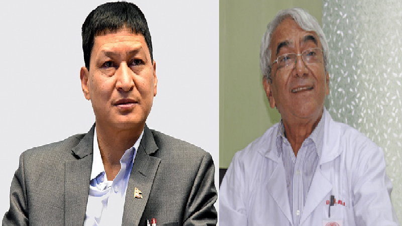 काठमाडौं महानगरपालिकाका मेयर शाक्य र वरिष्ठ स्त्री तथा प्रसूति रोगविज्ञ भोला रिजाल दम्पतीलाई कोरोना संक्रमण पुष्टि