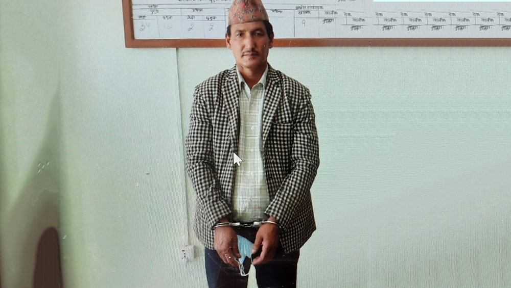 बहिनी नाता पर्ने किशोरीलाई पटक-पटक वलात्कार गर्ने वडाध्यक्ष शाही जेल चलान्