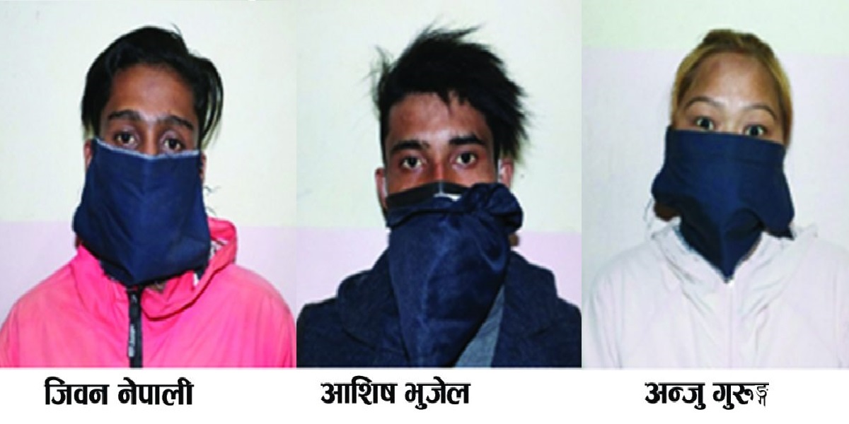 बिदेशमा राम्रो काम लगाइदिने प्रलोभन देखाएर पोखरामा बेश्यावृत्ति गराउने गिरोहका तीन जना पक्राउ