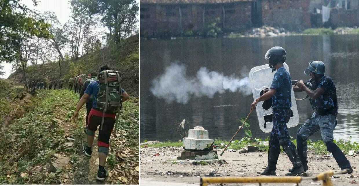 संखुवासभामा भिडन्तको नाममा बिद्रोही ने.क.पा. नेताकी बहिनीको ढाड भाँचिने गरी कुटपीट गरेर अचेत बनाएको दाबी