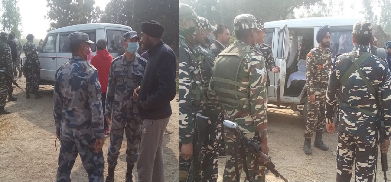 भारतीय कमाण्डरले नेपाली किसानलाई झुक्याए, उखु तथा अन्नबाली उठाउन एसएसबीको  रोकटोक