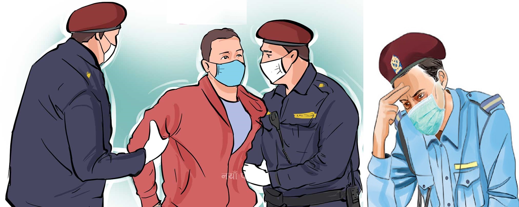 संगै बसेका दिदि बहिनीमध्ये एकलाई सामुहिक वलात्कार गरेको र अर्काको नग्न फोटो खिचेको आरोपमा ट्राफिक प्रहरी जवानसहित दुई पक्राउ