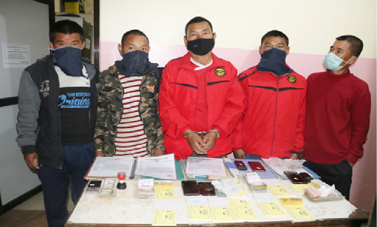 लामाको भेषमा चन्दा आतंक मच्चाएको आरोपमा पोखराबाट पाँच जना पक्राउ