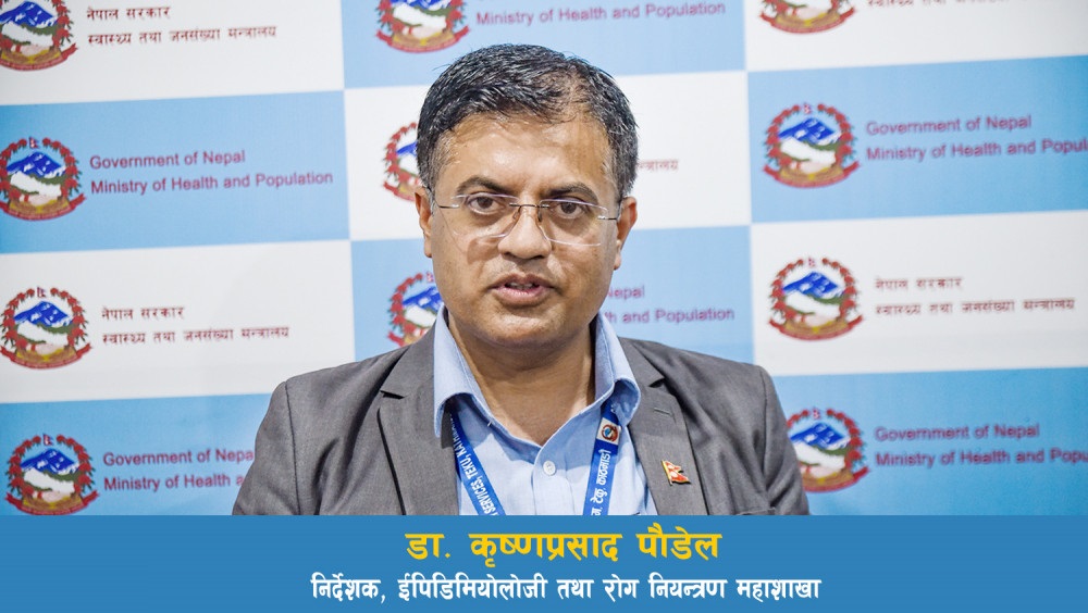 देशैभर उपलब्ध शय्यामा ओभरलोड हुन सक्ने डर छ : डा. कृष्णप्रसाद पौडेल