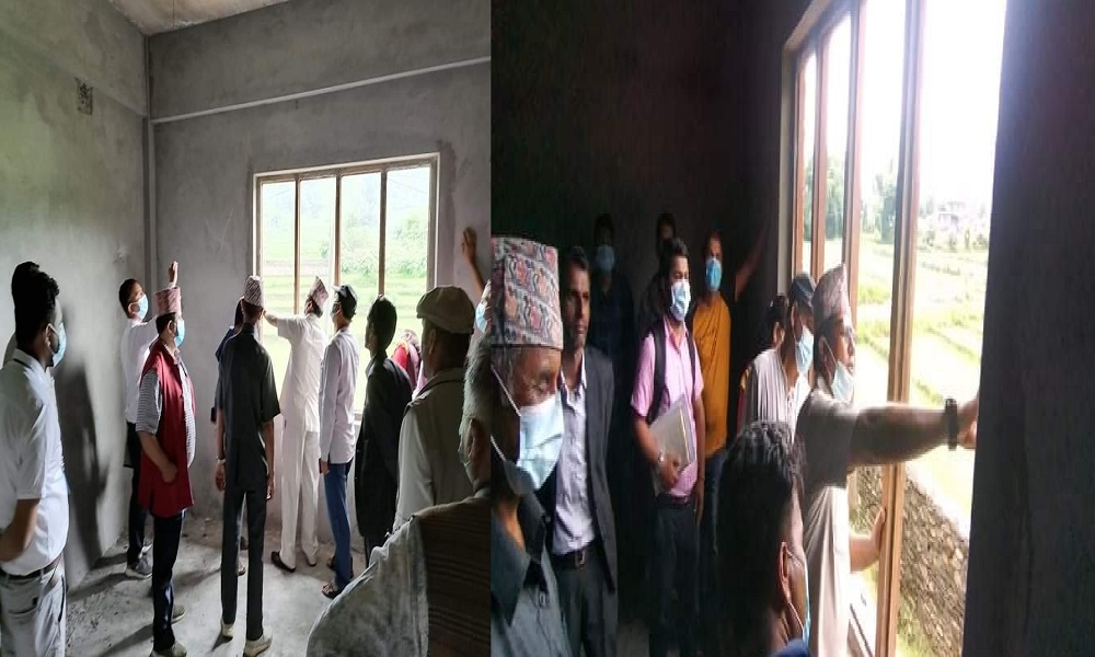 निर्माणाधीन माछापुच्छ्रे गाउपालिका भवन अनुगमनमा देखिए यस्ता कमजोरीहरु, अनुगमन समितिको आयो कडा निर्देशन