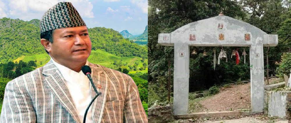 सुदूरपश्चिम प्रदेशका आर्थिक मामिला तथा योजनामन्त्री प्रकाशबहादुर शाहको कुलदेवताको मन्दिरमा पनि बजेट