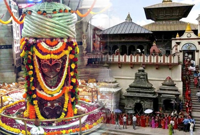 साउनको अन्तिम सोमबार कोरोनाको बेवास्ता गर्दै पशुपतिमा भीड
