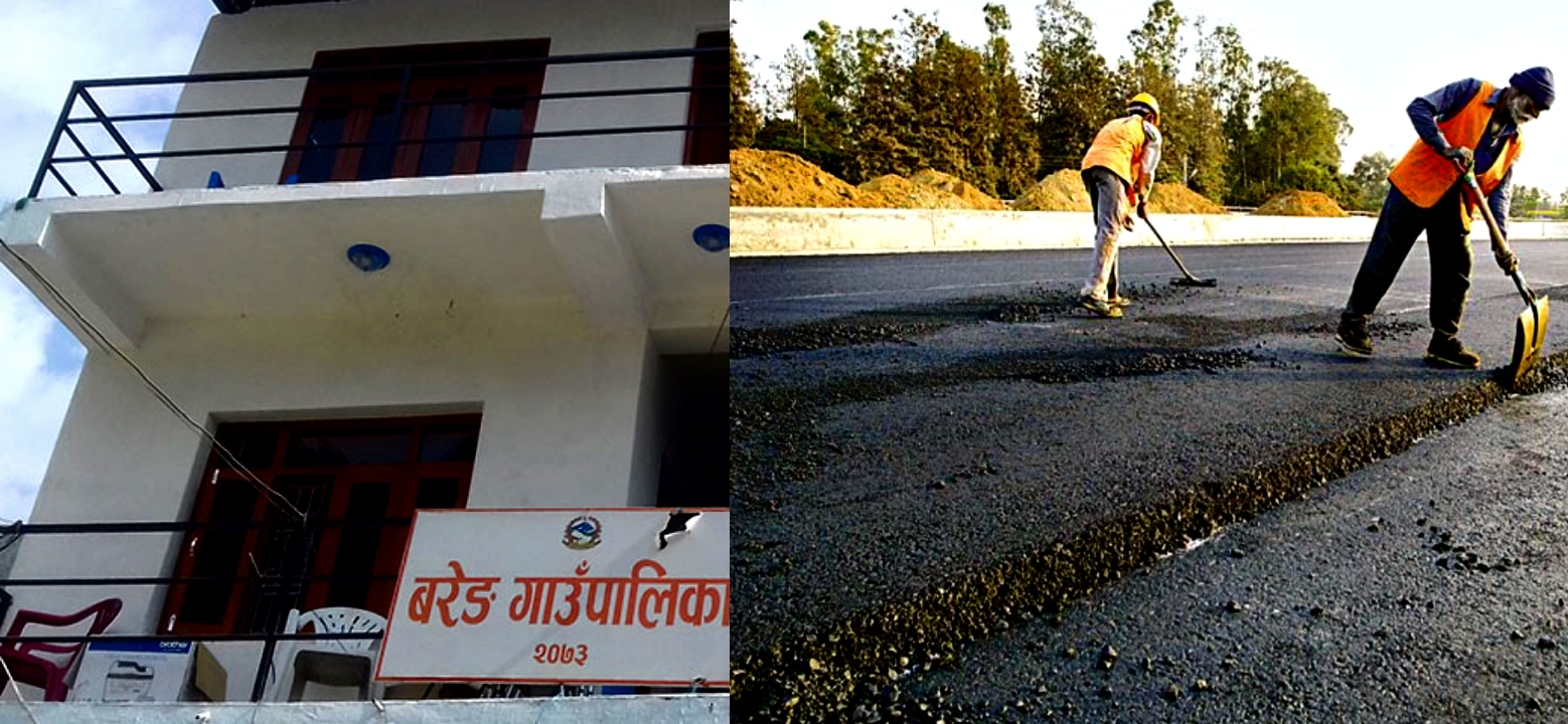 बागलुङको बरेङ गाउँपालिकामा दुई वर्षभित्र कालो’पत्रे स’डक