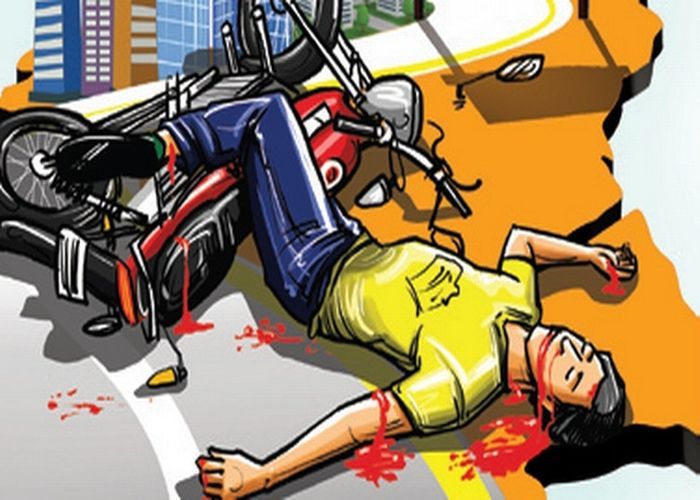 झापामा मोटरसाइकल दुर्घ’टना, युवकको मृ’त्यु