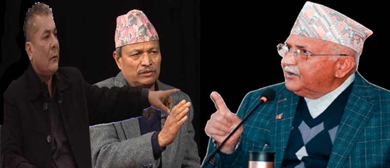 चुनाबी मैदानमा आज ओलीसंग भिड्दै रावल : केन्द्रीय कमिटीमा परेनन् दुर्गा प्रसाईं