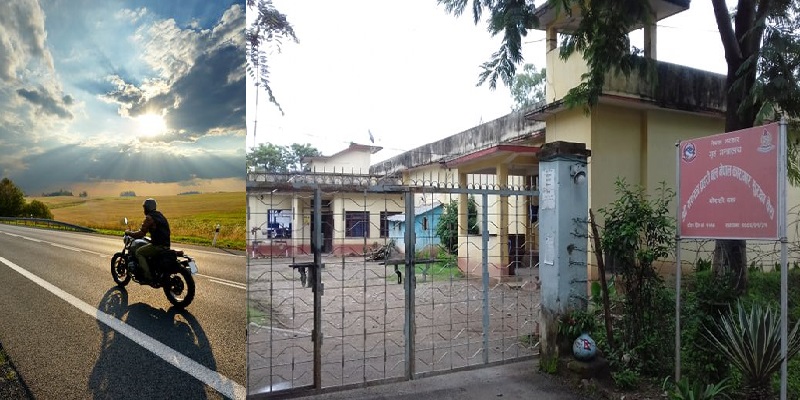 घोराही कारागारका नाइके कैदी प्रहरीकै मोटरसाइकल चढेर टाप कसे