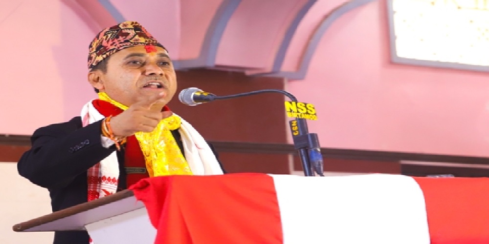 कांग्रेसका महामन्त्री शर्माको आयो एमसीसीबिरुद्धको भनाई : दासत्व स्वीकार गरेर विदेशी सहयोग नलिइने स्पस्तोक्ति