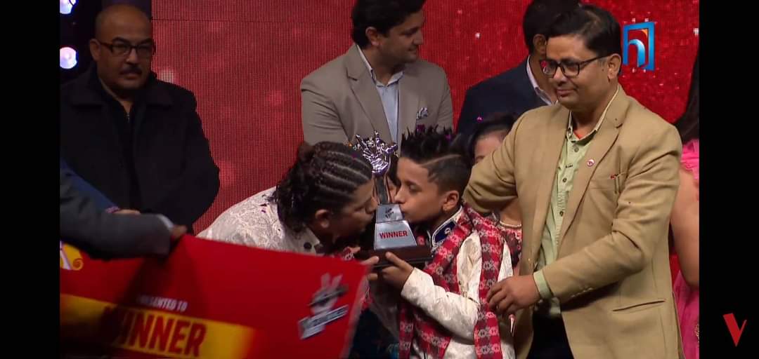 जेनिश उप्रेती बने पहिलो ‘द भ्वईस अफ किड्स’को बिजेता