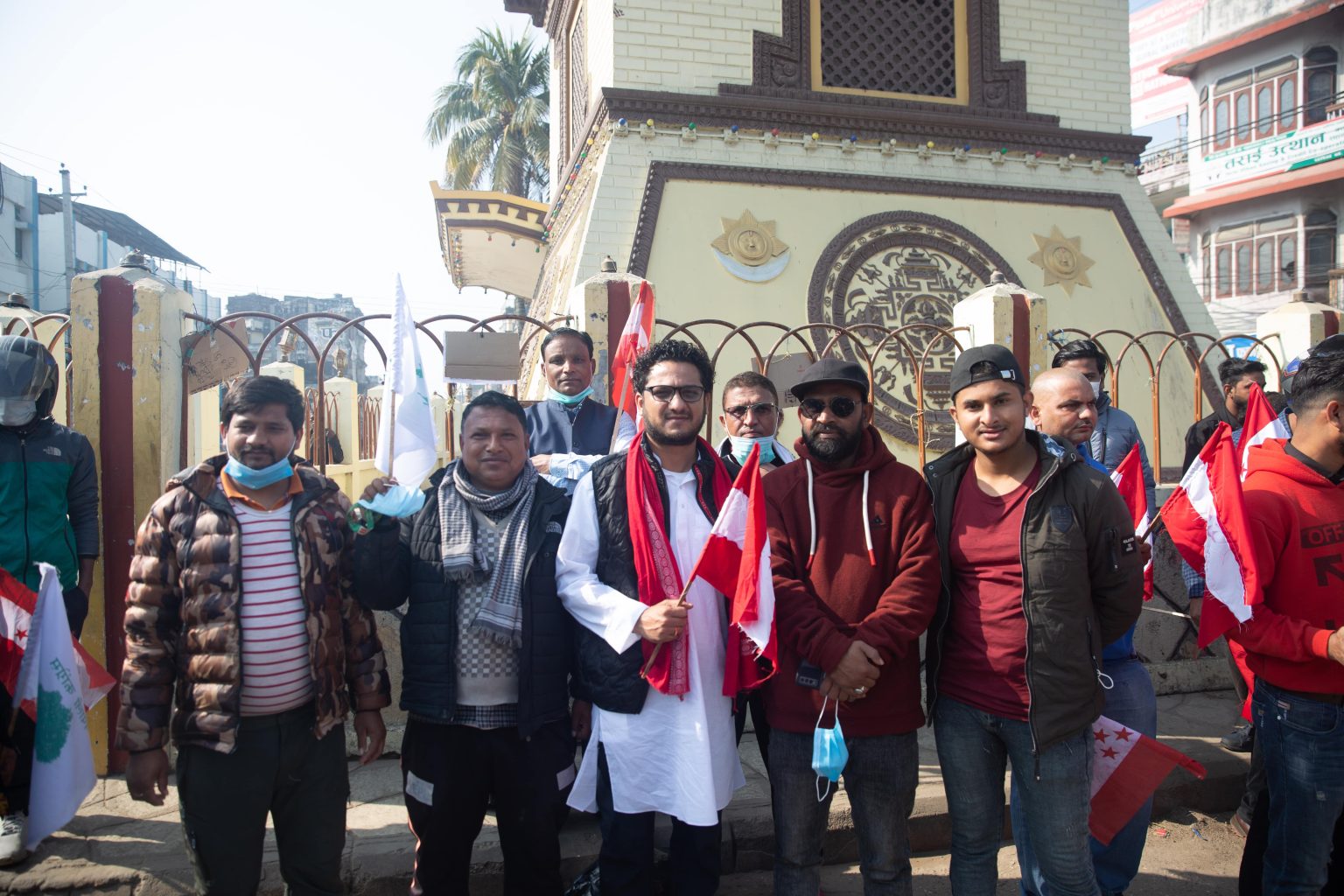 चुनाबको मुखमा भ्रस्टाचार नियन्त्रणको माग गर्दै कांग्रेसी युवाले गहवा माईसंग गुहार मागे