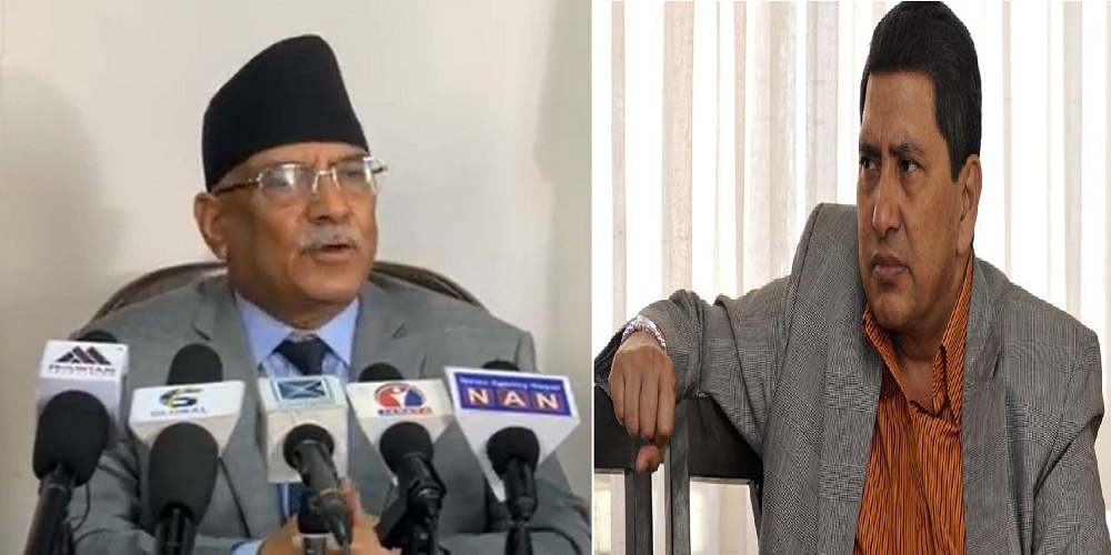 प्रचण्डद्वारा पार्टीभित्रका एमसीसीबिरोधीलाई कारबाही गर्ने संकेत : प्रबक्ता श्रेष्ठलाई पार्टी छाडेर जान चेतावनी