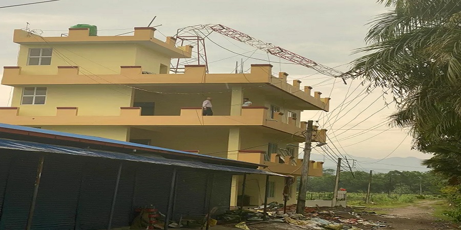 हावाहुरीले सामुदायिक रेडियो भरतपुरको टावर ढल्यो, प्रशारण अबरुद्ध