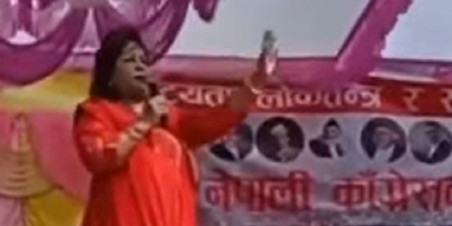 कांग्रेसले मेयर नजितेका ठाउँमा पैसा पठाउँदैनौं: प्रम पत्नी आरजु देउबा