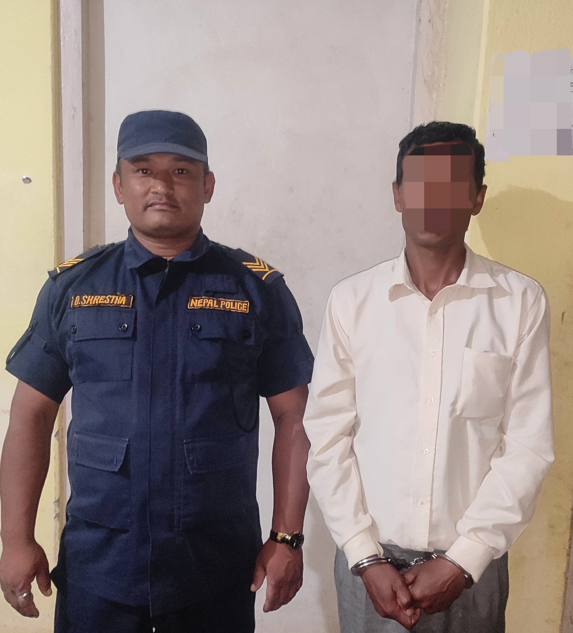जबरजस्ती वलात्कार गर्न खोजेको आरोपमा पर्वतबाट बिकास पक्राउ