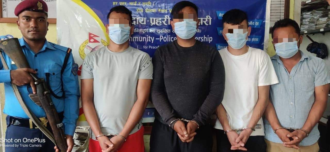 काठमाण्डौको बौद्धस्थित  गेष्टहाउसमा सामूहिक वलात्कार : गेस्ट हाउस संचालकसहित चार जना पक्राउ