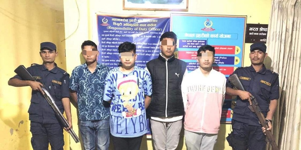 काठमाण्डौको ट्रिनिटी कलेजमा सुरक्षा गार्डमाथि खुकुरी प्रहार : चार बिद्यार्थी पक्राउ