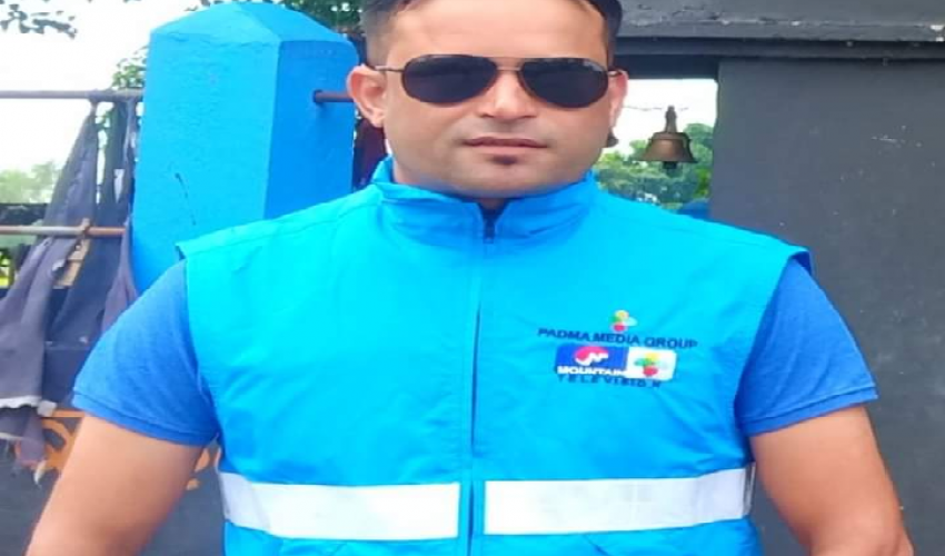 तस्करहरुद्वारा कन्चनपुरका पत्रकार पुष्कर भट्टमाथि साँघात्मिक हमला