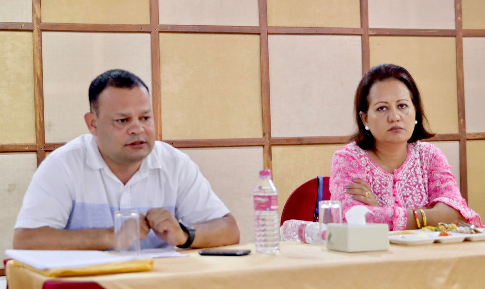 स्वर्गीय योगेन्द्र बहादुर बस्नेत मित्यु प्रकरण : पत्रकार सम्मेलनमा छोराबुहारी समिर बस्नेत