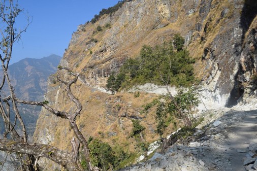 देउसी खेल्न जाँदा भिरबाट लडेर मृत्यु