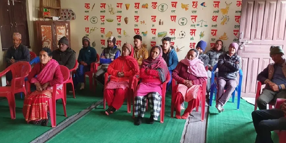 पोखरा २० भलामस्थित चण्डिका टोल विकास संस्थाको अध्यक्षमा फेरि हमाल